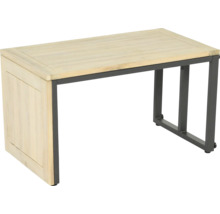 Lounge Set bellavista - Home & Garden Cella Ecksofa+Tisch Alu/Holz