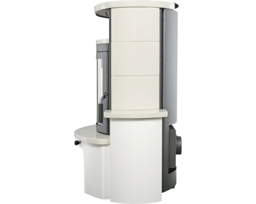 Kaminofen mit abgerundeten Formen