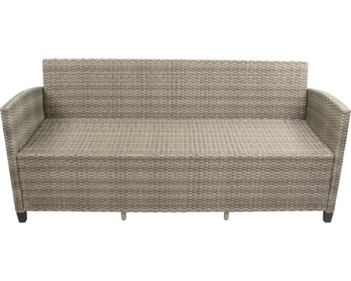 Rattan Gartenbank für den Außenbereich