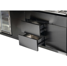 Outdoorküche Buschbeck Brighton mit Gasgrill, Spülbecken und Kühlschrank