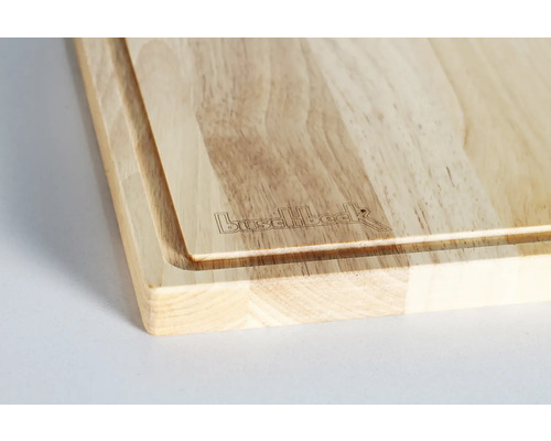 Buschbeck Schneidebrett aus Holz mit Saftrille