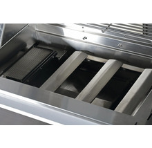 Outdoorküche Buschbeck Brighton mit Gasgrill, Spülbecken und Kühlschrank