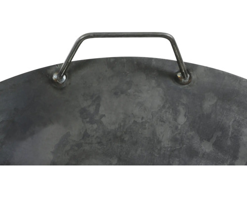 Metall Feuerschale mit Griff