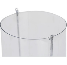 Plexiglasröhre mit Aufhängung