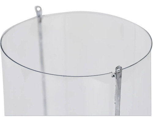 Plexiglasröhre mit Aufhängung