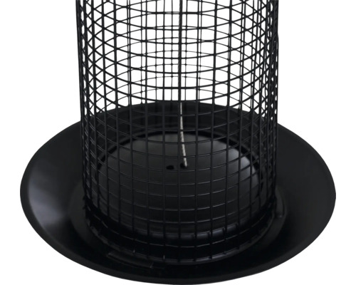 Vogelhaus mit Drahtkäfig