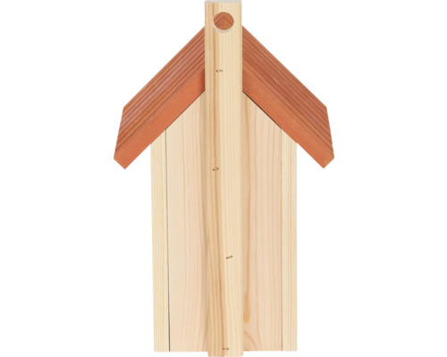 Vogelhaus aus Holz mit Dach