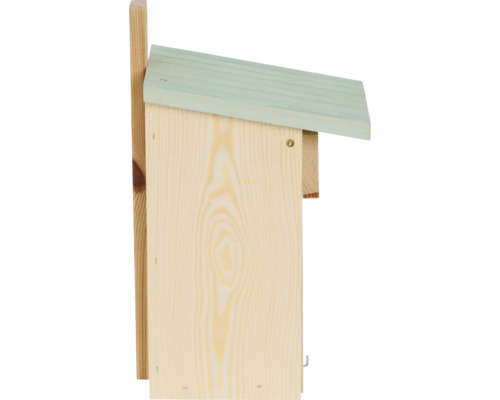 Holzvogelhaus mit Dach