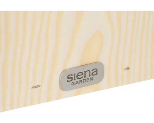 Siena Garden Logo auf Holz
