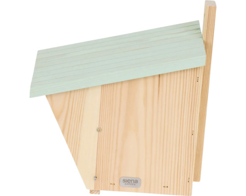 Vogelhaus aus Holz mit Dach