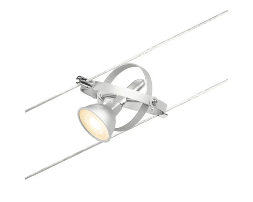 Seilleuchte mit einem Spot