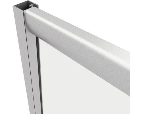 Detailansicht eines Duschkabinenrahmens