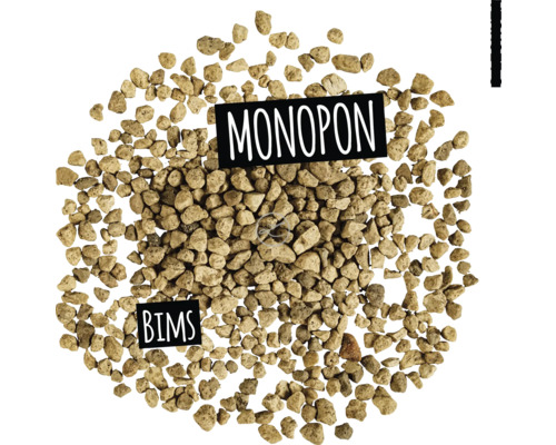 Monopon und Bims Substrat für Pflanzen