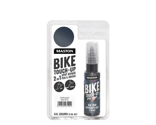 Maston Bike Ausbesserungsstift Anthrazit mit Pinsel und Stift