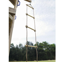 Seilleiter für Spielturm mit Holzsprossen