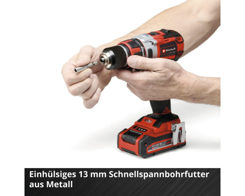 Einhell Akku-Bohrschrauber mit Schnellspannbohrfutter