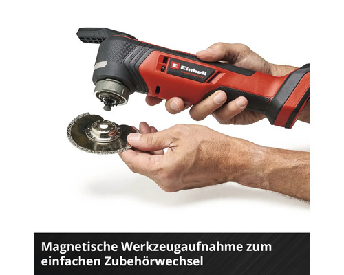 Einhell Multifunktionswerkzeug mit auswechselbarem Zubehör