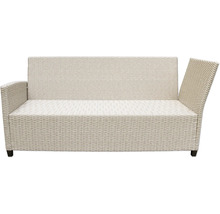 Geflochtenes Outdoor Sofa mit Armlehnen