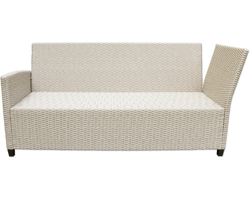 Geflochtenes Outdoor Sofa mit Armlehnen