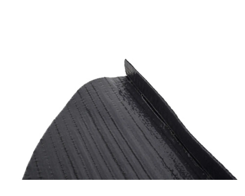 Detailansicht einer Rasenkante aus Kunststoff