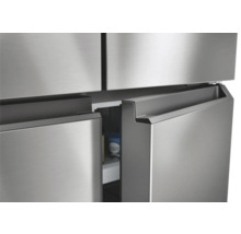 Kühl- und Gefrierkombination Multi Door HAIER HCR3818ENMM BxHxT 83,3 x 181,5 x 65 cm Kühlteil 311 l Gefrierteil 156 l edelstahl