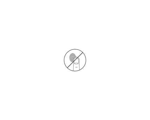 Symbol: Kein Fingerabdruck