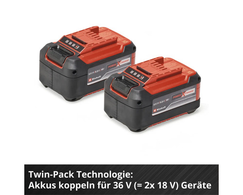 Zwei Einhell Power X-Change Akkus