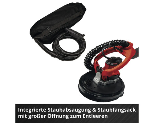 Langhalsschleifer mit Staubabsaugung und Staubsack