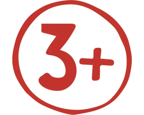 Geeignet für Kinder ab 3 Jahren