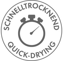 Schnelltrocknend Symbol