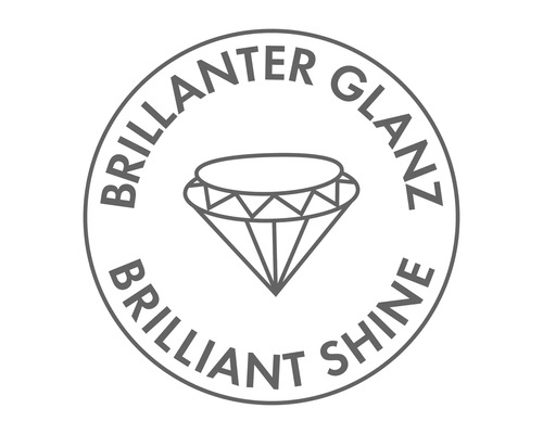 Brillanter Glanz Symbol