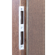 Zarge Eiche Bronze furniert 98,5x198,5 WS 6-8 DIN Links