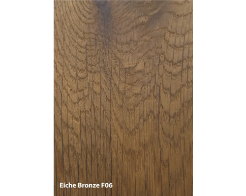 Nahaufnahme der Holzstruktur Eiche Bronze F06