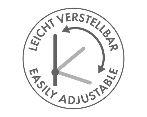 Symbol für leicht verstellbar