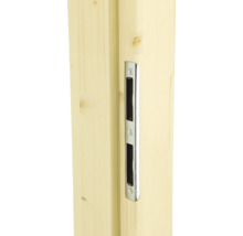 Zarge Eiche Rustic furniert 98,5x198,5 WS 14-16 DIN Rechts