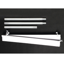 Schiebegardine Konturo weiss 57x125 cm