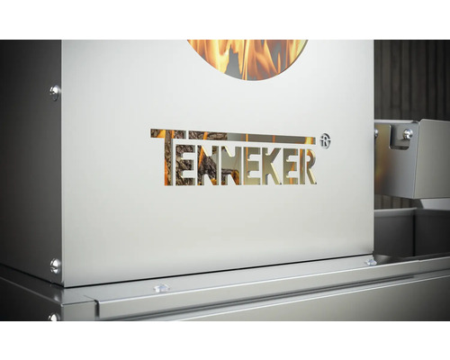 Tenneker Logo auf Grill
