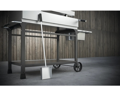 Grillwagen mit Schaufel