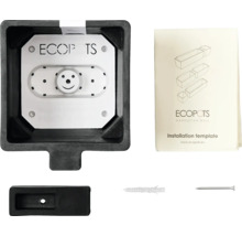 Ecopots Manhattan Wandtopf Set mit Montagematerial und Installationsanleitung