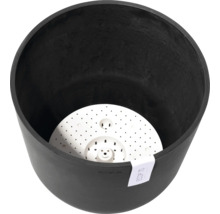 Blumentopf Ecopots Oslo Kunststoff Ø 32,9 cm 35 x 35 x 30,5 cm dunkelgrau