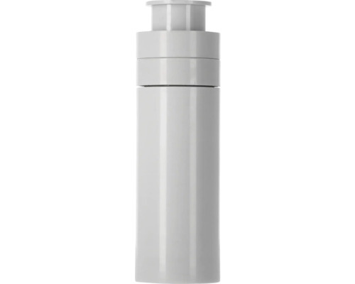 Weißer Seifenspender aus Kunststoff