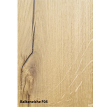 Zarge Balkeneiche furniert 98,5x198,5 WS 22-24 DIN Rechts