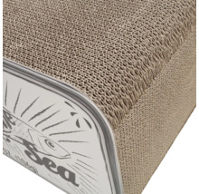 Katzenkratzbrett aus Pappe