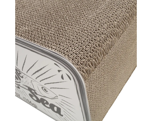 Katzenkratzbrett aus Pappe