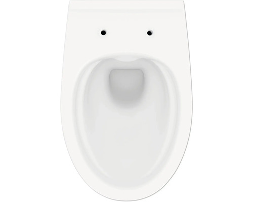 Hänge-WC aus Keramik, Innenansicht