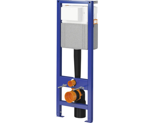 Vorwandelement für Wand-WC mit Spülkasten und Anschlüssen