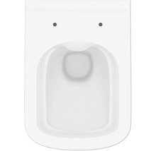 Wand-WC Set Cersanit City Square Tiefspüler ohne Spülrand weiß glänzend mit WC-Sitz, Vorwandelement pneumatisch SZWZ1008566282-thumb-3