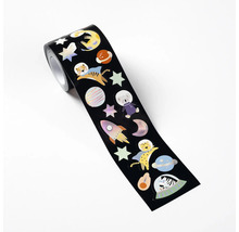 Stickerrolle Space Safari 4 m 320 Teile