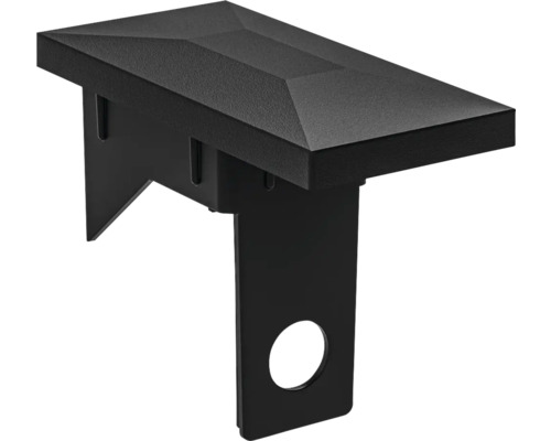 Zaunabdeckung aus Metall mit Montagevorrichtung