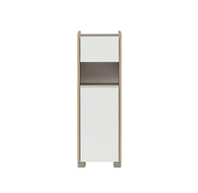 Unterschrank Möbelpartner Juba BxHxT 30.2x94.7x33 cm eiche hell-kreideweiß